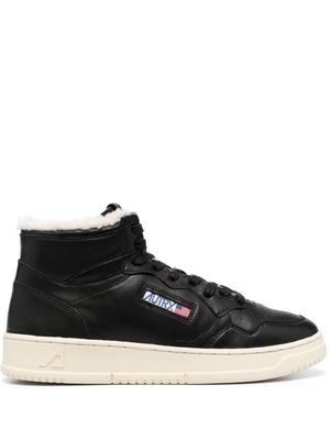 Autry Medalist leather sneakers - Black