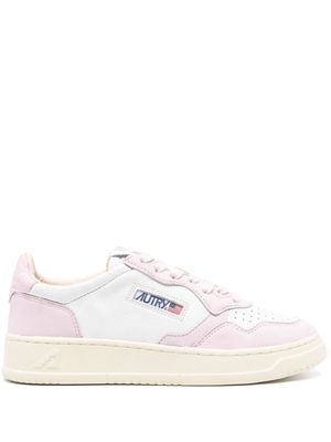 Autry Medalist leather sneakers - Pink