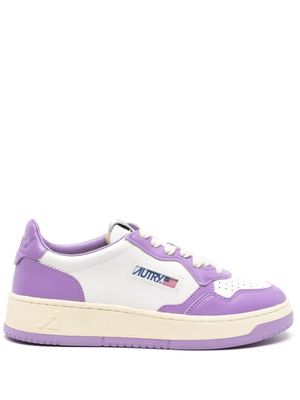Autry Medalist leather sneakers - Purple