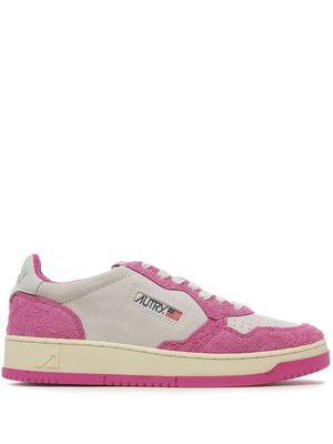 Autry Medalist Low suede sneakers - Pink