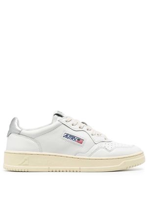 Autry Medalist low-top sneakers - WHT SIL - METALLIC
