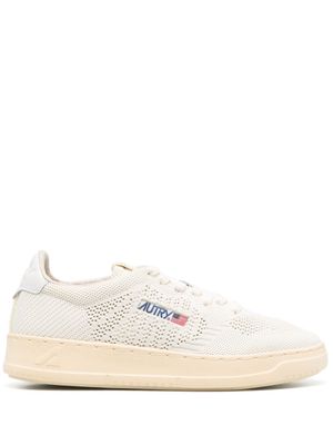 Autry Medalist open-knit sneakers - White