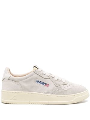 Autry Medalist suede sneakers - White
