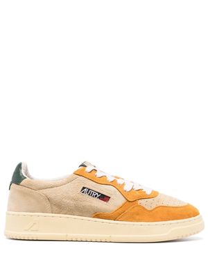 Autry Medalist suede sneakers - Yellow