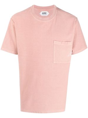 Autry short-sleeve crew-neck T-shirt - Pink