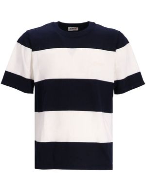 Autry striped cotton T-shirt - Blue