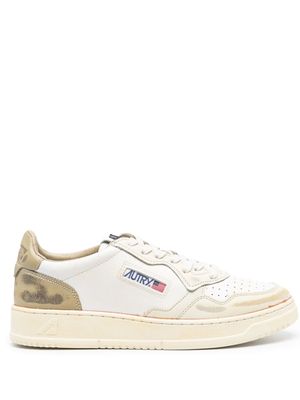 Autry Sup Vint Low leather sneakers - White