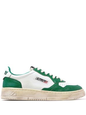 Autry Super Vintage leather sneakers - Green