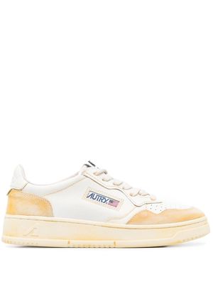 Autry two-tone low-top sneakers - White