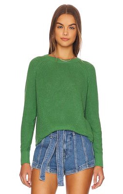 Autumn Cashmere Distressed Scallop Shaker in Green
