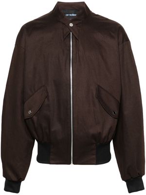 AV Vattev Jukebox cotton bomber jacket - Brown