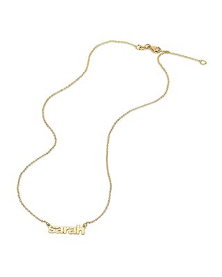 Ava 14k Gold Lowercase Name Necklace