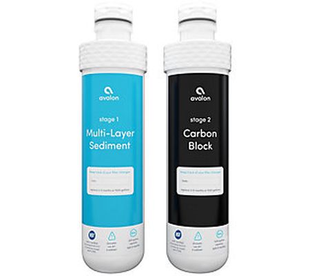 Avalon 2 Stage Replacement Filters For Avalon W ater Coolers