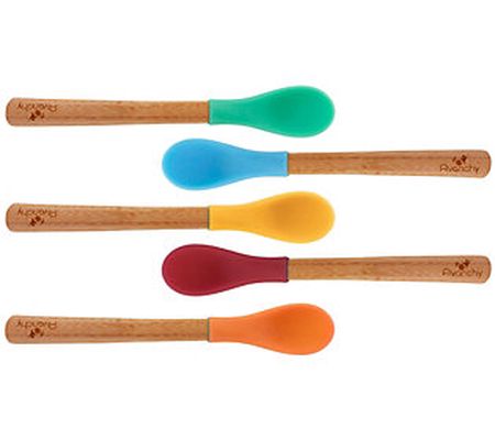 Avanchy Infant Bamboo Spoons - Set of 5