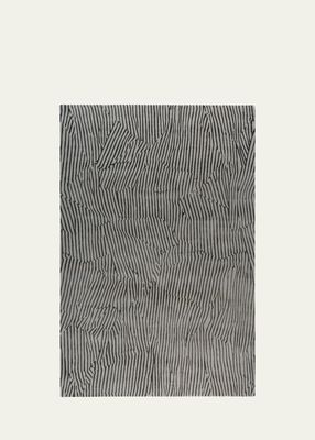 Avant Graphite Hand-Knotted Rug, 9' x 12'