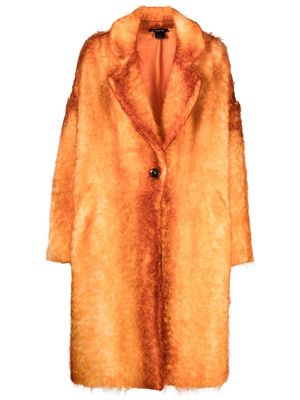 Avant Toi Corten ombré mohair-wool coat - Orange