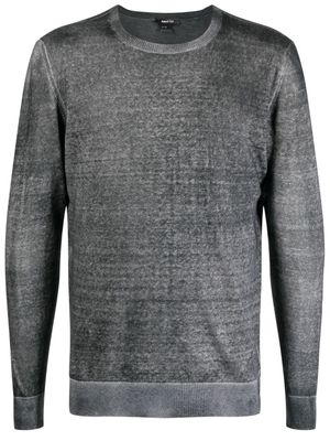 Avant Toi mélange-effect sweatshirt - Grey