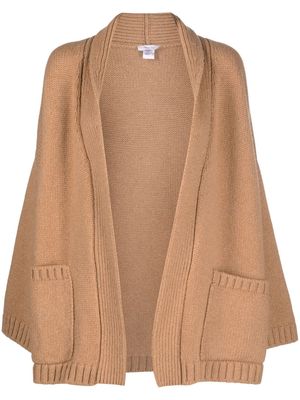 Avant Toi ribbed-knit open-front cardigan - Brown