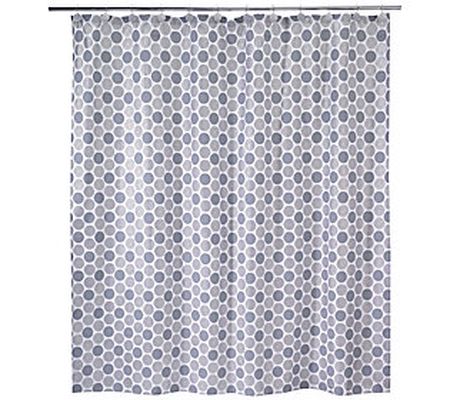 Avanti Linens Dotted Circles Shower Curtain