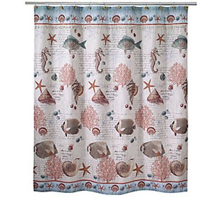 Avanti Linens Seaside Vintage Shower Curtain