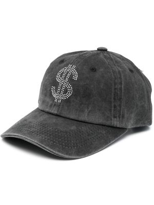 AVAVAV embroidered-logo cotton cap - Grey