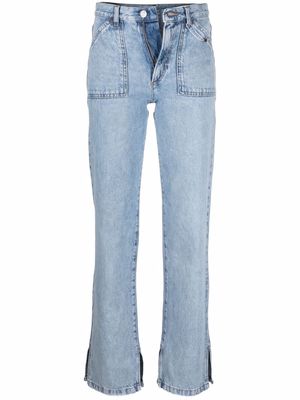 AVAVAV Mom high-waist straight jeans - Blue