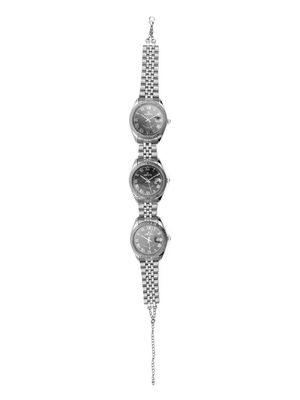 AVAVAV triple Rolex neklace - Silver