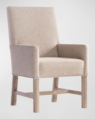 Aventura Upholstered Dining Arm Chair