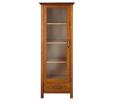Avery Linen Cabinet with 1 Door and 1 Bottom Dr awer