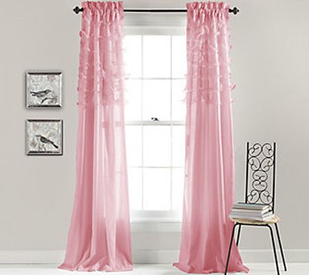 Avery Set of 2 Window Curtains by Lush Decor