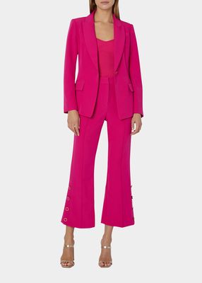 Avery Single-Button Blazer
