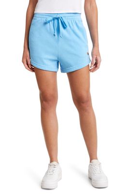 Aviator Nation Logo Embroidered Lounge Shorts in Sky