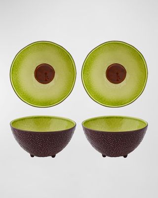 Avocado Bowls, Set of 4