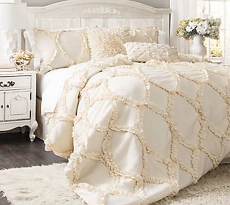 Avon 3-Piece King Comforter Set by Lush Decor