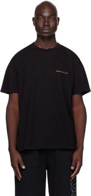 Awake NY Black Printed T-Shirt