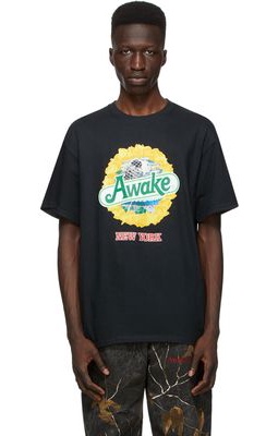 Awake NY Black Strawberry Kiwi T-Shirt