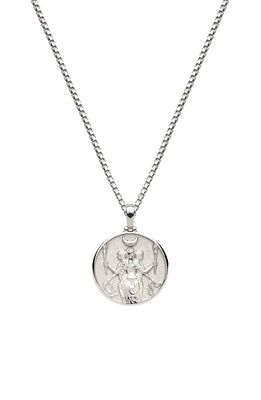 Awe Inspired Mini Hecate Necklace in Sterling Silver