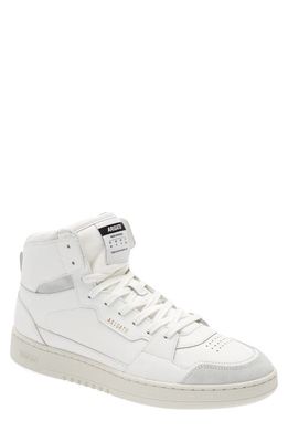 Axel Arigato Ace High Top Sneaker in White/Grey