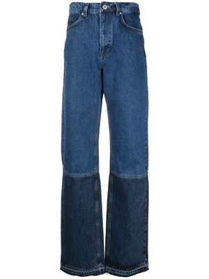 Axel Arigato Archive two-tone jeans - Blue