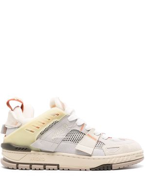 Axel Arigato Area Patchwork leather sneakers - BEIGE/WHITE