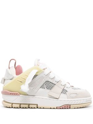 Axel Arigato Area Patchwork panelled leather sneakers - Neutrals