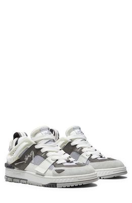 Axel Arigato Area Patchwork Sneaker in White/Grey