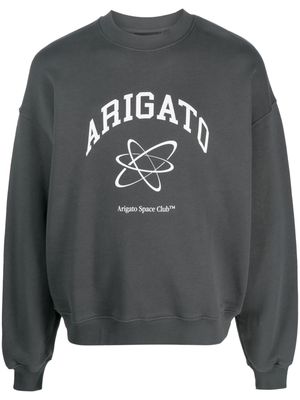 Axel Arigato Arigato Space Club logo print sweatshirt - Grey