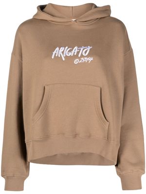 Axel Arigato Arigato Tag organic cotton hoodie - Brown