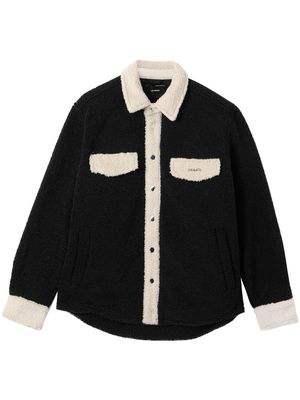 Axel Arigato Aspen two-tone overshirt - Black