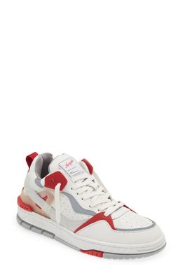 Axel Arigato Astro Sneaker in White/Red