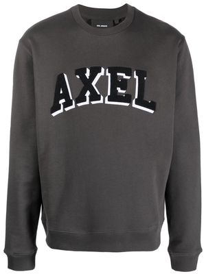Axel Arigato Axel Arc logo-appliqué sweatshirt - Grey