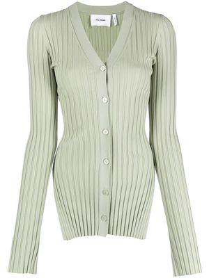 Axel Arigato button-up knitted cardigan - Green
