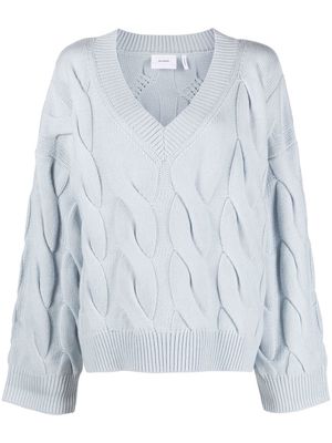 Axel Arigato Carla cable-knit jumper - Blue