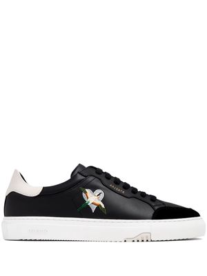 Axel Arigato Clean 180 Heart Bird-embroidered sneakers - Black